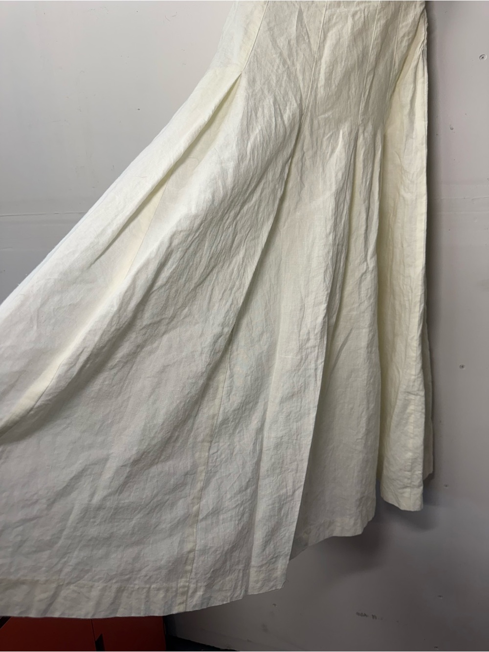 Embroidered Ivory Midi Dress with Cropped Jacket - Picture 8 of 14